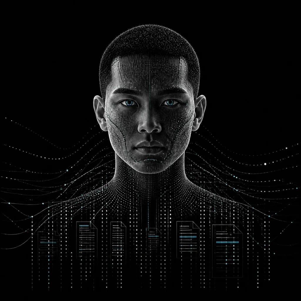 Ledger digital worker portrait