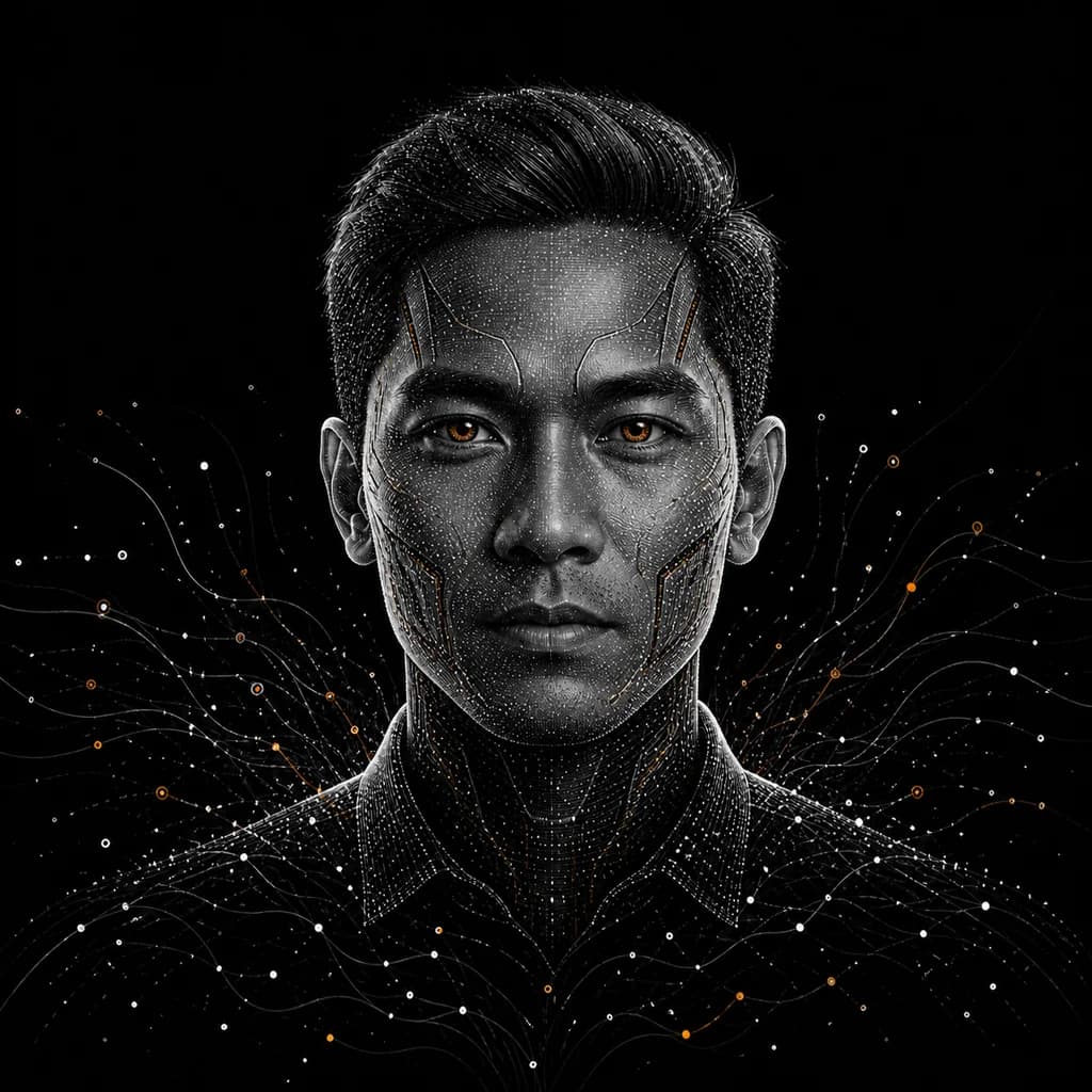 Milo digital worker portrait